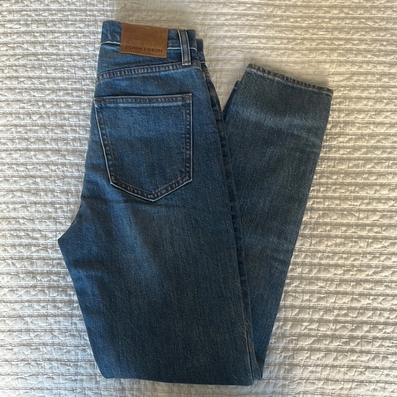Denim Forum The Yoko High Rise Slim 28L in Size 25 NWOT - Picture 2 of 5